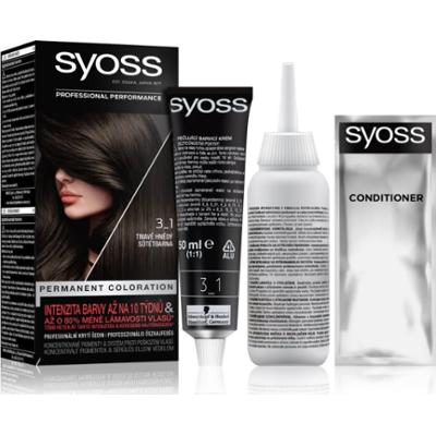 Syoss Permanent Color trwała farba do włosów odcień 3_1 Dark Brown 1 szt.