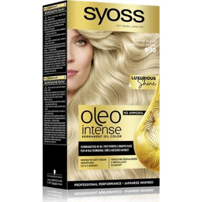 Syoss Oleo Intense trwała farba do włosów z olejem odcień 9-10 Bright Blond 1 szt.