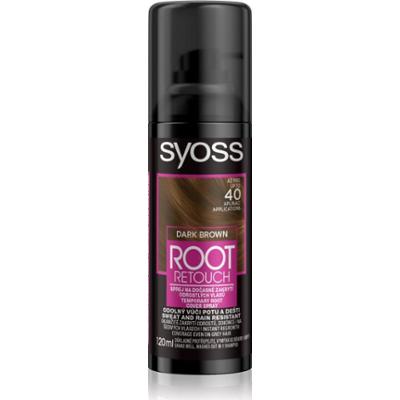 Syoss Root Retoucher tonująca farba na odrosty w sprayu odcień Dark Brown 120 ml