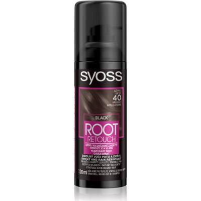 Syoss Root Retoucher tonująca farba na odrosty w sprayu odcień Black 120 ml