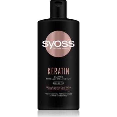 Syoss Intense Keratin szampon z keratyną przeciw łamliwości włosów 440 ml