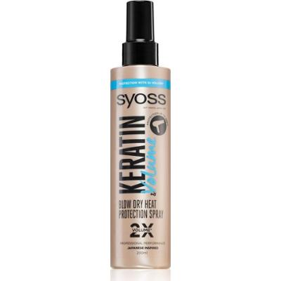 Syoss Keratin Volume spray chroniący włosy przed wysoką temperaturą do zwiększenia objętości 200 ml