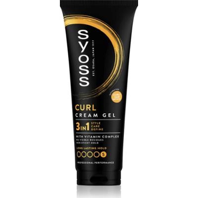 Syoss Curl Cream Gel krem stylizacyjny podkreślający fale z żelową konsystencją 250 ml