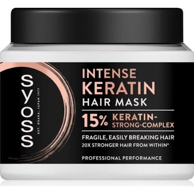 Syoss Intense Keratin intensywna maseczka do włosów z keratyną 400 ml