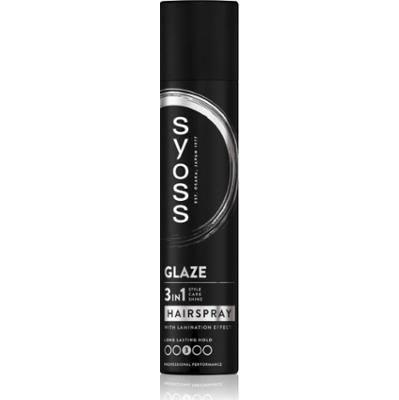 Syoss Intense Glaze Hairspray lakier do włosów średnio utrwalający do nabłyszczenia 300 ml