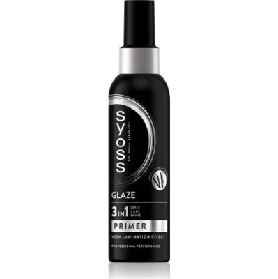 Syoss Intense Glaze Primer ochronny spray do stylizacji włosów do nabłyszczenia 150 ml