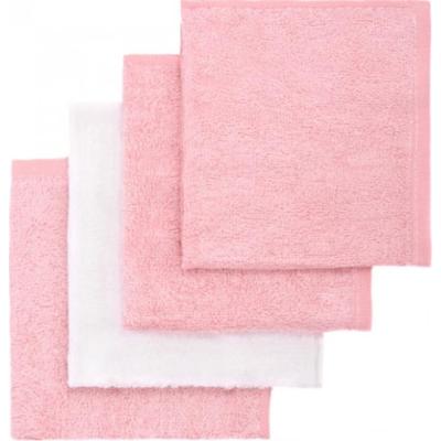 T-TOMI BIO Bamboo Baby Washcloths myjka do kąpieli Pink 25 x 25 cm 4 szt.