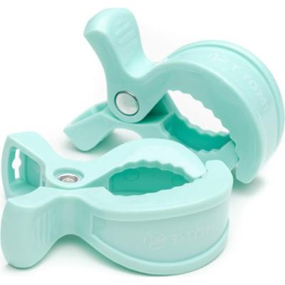 T-TOMI Clip klips do wózka Pastel mint 2 szt.