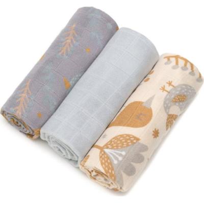 T-TOMI BIO Bamboo Diapers pieluchy wielorazowe Bierdie 70x70 cm 3 szt.