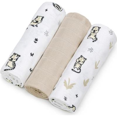 T-TOMI TETRA Cloth Diapers HIGH QUALITY pieluchy wielorazowe Tigers70x70 cm 3 szt.
