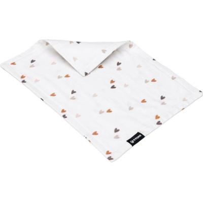 T-TOMI BIO Muslin Diaper Under the Head muślinowa pieluszka pod głowę Love 30 x 40 cm 1 szt.
