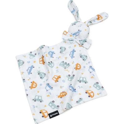 T-TOMI BIO Muslin Cuddle Cloth przytulanka do spania Traffic 1 szt.