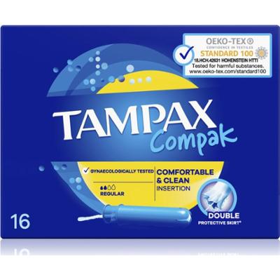 Tampax Compak Regular tampony z aplikatorem 16 szt.