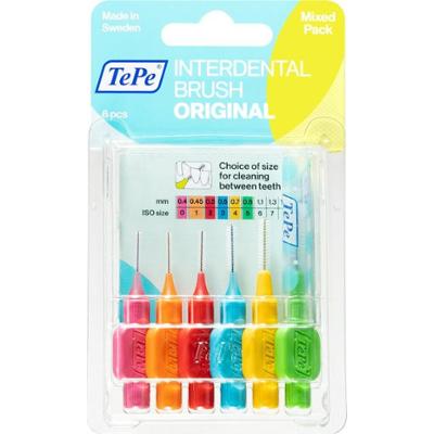 TePe Interdental Brush Original szczoteczka międzyzębowa Mix 6 szt.