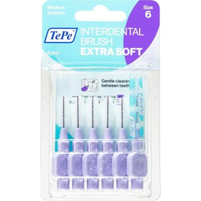TePe Interdental Brush Extra Soft szczoteczki międzyzębowe 1,1 mm 6 szt.