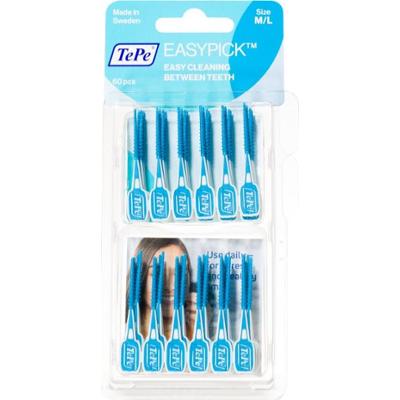 TePe EasyPick M/L wykałaczki międzyzębowe Blue 60 szt.