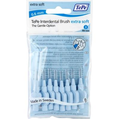 TePe Extra Soft szczoteczki międzyzębowe 0,6 mm 8 szt.