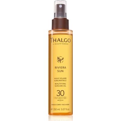 Thalgo Riviera Sun Beautyfying Suncare Oil SPF30 suchy olejek odżywczy wspomagający opalanie SPF 30 150 ml
