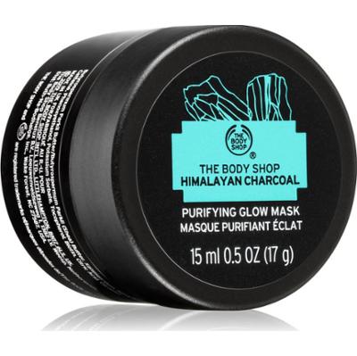 The Body Shop Himalayan Charcoal Purifying Glow Mask maseczka do twarzy oczyszczająco-rozjaśniająca do cery tłustej i problematycznej 15 ml