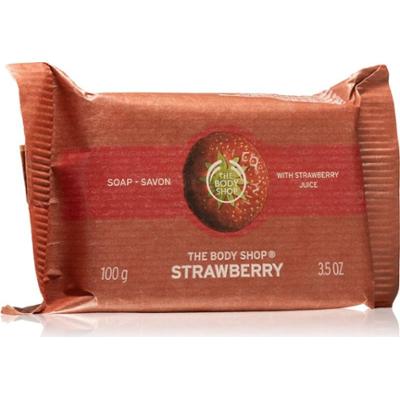 The Body Shop Strawberry Soap naturalne mydło w kostce 100 g