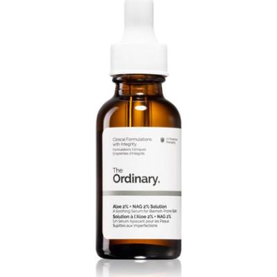 The Ordinary Aloe 2% + NAG 2% Solution serum łagodzące przeciw trądzikowi 30 ml