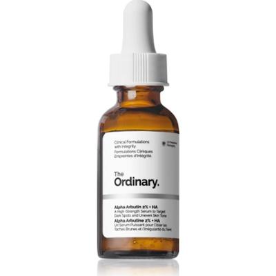 The Ordinary Alpha Arbutin 2% + HA serum rozświetlające do twarzy z kwasem hialuronowym 30 ml