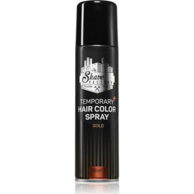 The Shave Factory Temporary Hair Color Spray spray do włosów odcień Gold 150 ml