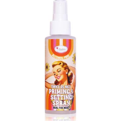 theBalm Twice as Nice Priming & Setting Spray spray utrwalający makijaż 100 ml