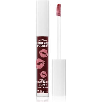 theBalm Plump Your Pucker Lip Gloss błyszczyk do ust nadający objętość odcień Night Rider 2.7 ml