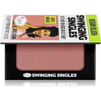 theBalm Swinging Singles Blush róż w kompakcie odcień Anita Mauve 5.5 g