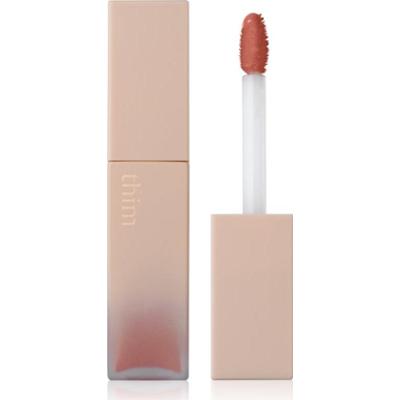 thim Satin Lip Glaze długotrwały błyszczyk do ust o działaniu nawilżającym odcień 02 Haze Coral 6 g