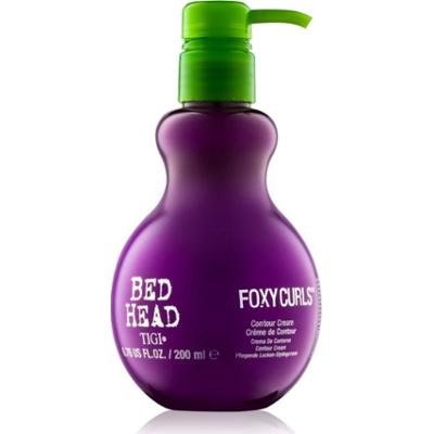 TIGI Foxy Curls Contour Cream utrwalający i pielęgnujący krem podkreślający fale 200 ml