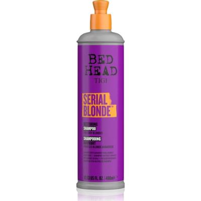 TIGI Serial Blonde Restoring Shampoo szampon odbudowujący włosy do włosów blond 400 ml