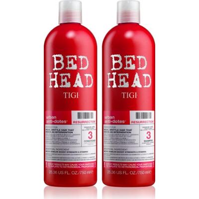 TIGI Bed Head Urban Antidotes Resurrection wygodne opakowanie do włosów słabych, zniszczonych dla kobiet