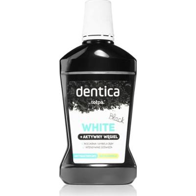 Tołpa Dentica Black White wybielający płyn do płukania ust z węglem aktywnym 500 ml
