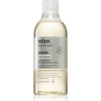 Tołpa Physio Mikrobiom oczyszczający płyn micelarny do twarzy i okolic oczu 400 ml