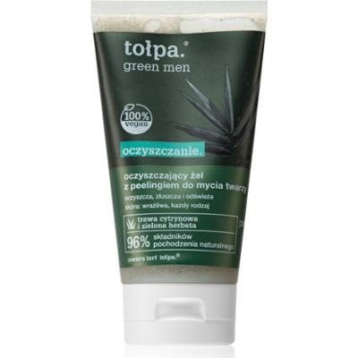 Tołpa Green Men oczyszczający peeling żelowy o działaniu nawilżającym 150 ml