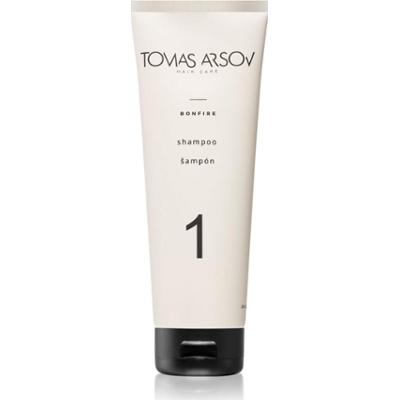Tomas Arsov Bonfire Shampoo szampon nawilżający podtrzymujący kolor do włosów zniszczonych i farbowanych 250 ml