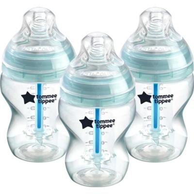Tommee Tippee Advanced Anti-Colic butelka dla niemowląt antykolkowy samosterylizująca Slow Flow 0m+ 3x260 ml