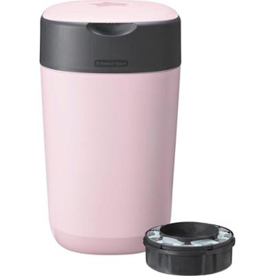Tommee Tippee Twist & Click Pink kosz na pieluchy + kaseta do koszyka 1 szt.
