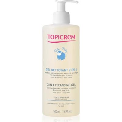 Topicrem BABY My 1st Cleansing Gel 2in1 żel do mycia ciała i włosów dla dzieci od urodzenia 500 ml