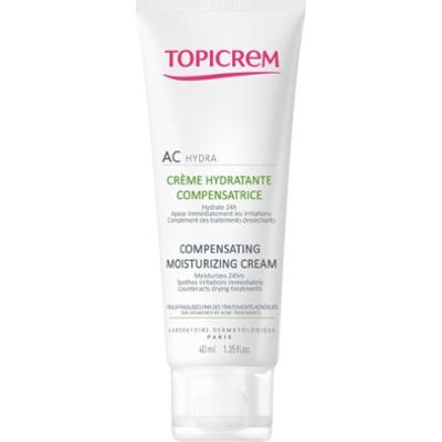 Topicrem AC Compensating Moisturizing Cream krem nawilżający do skóry tłustej ze skłonnością do trądziku 40 ml