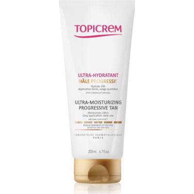 Topicrem UH BODY Ultra-Moisturizing Progressive Tan nawilżające mleczko samoopalające dla skóry suchej i wrażliwej 200 ml