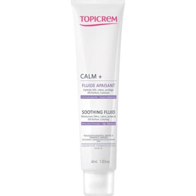 Topicrem UH FACE CALM+ Soothing Fluid fluid łagodzący i nawilżający dla skóry alergicznej 40 ml