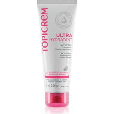 Topicrem UH BODY Ultra-Moisturizing Body Milk głęboko nawilżające mleczko do ciała dla skóry suchej i wrażliwej 75 ml