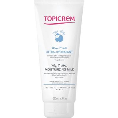 Topicrem BABY My 1st Ultra-Moisturizing Milk mleczko nawilżające do twarzy i ciała dla skóry suchej i wrażliwej 200 ml