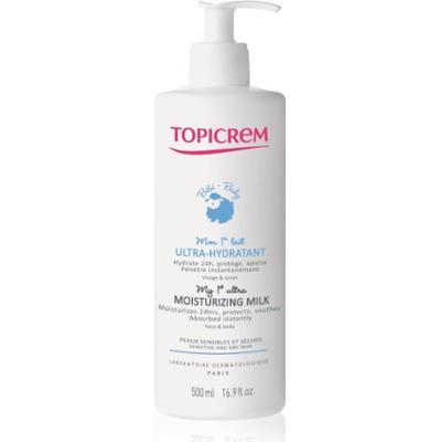 Topicrem BABY My 1st Ultra-Moisturizing Milk mleczko nawilżające do twarzy i ciała dla skóry suchej i wrażliwej 500 ml
