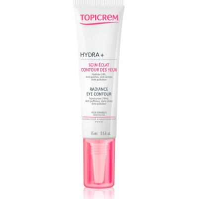 Topicrem UH FACE HYDRA+ Radiance Eye Contour rozjaśniający krem pod oczy przeciw cieniom pod oczami 15 ml