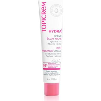 Topicrem Hydra+ Rich Radiance Cream krem intensywnie nawilżający na dzień 40 ml