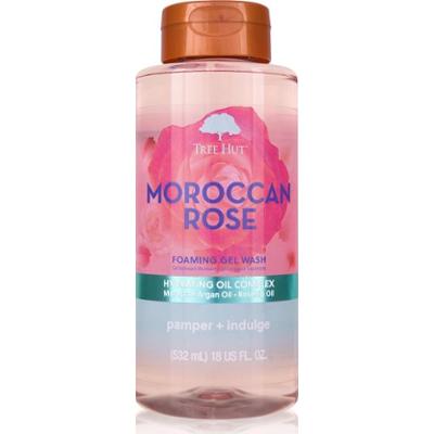 Tree Hut Moroccan Rose Foaming Gel Wash pieniący żel po prysznic 532 ml